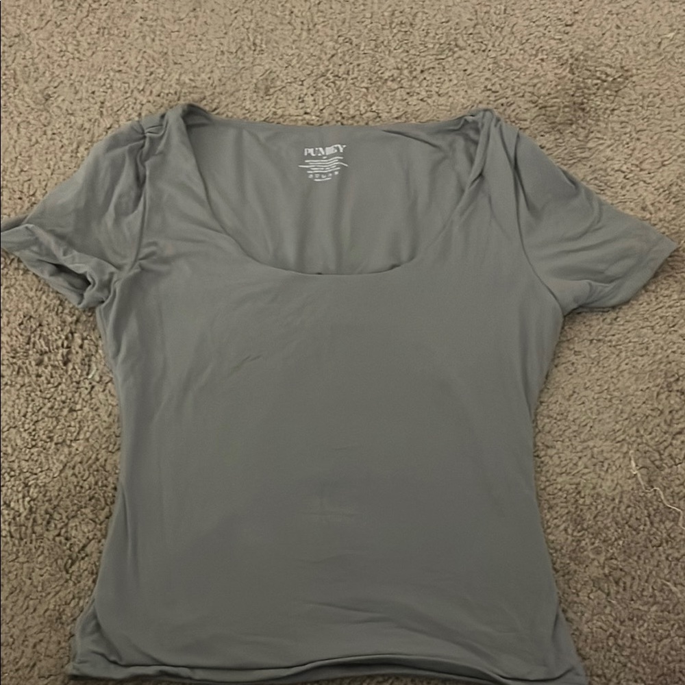 Pumiey Gray Women's Top